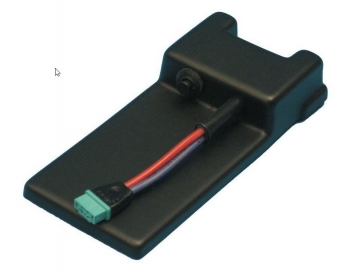 Polabdeckung für Akku inkl. Stecker/Kabel mittig