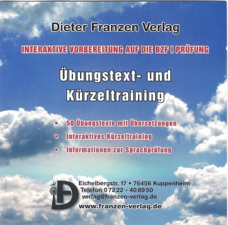 bungstext- und Krzeltraining