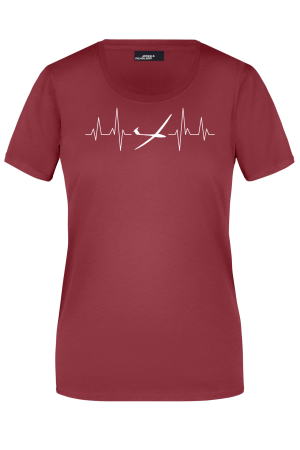 T-Shirt heartbeat ladies T-Shirt heartbeat ladies
