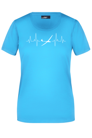 T-Shirt heartbeat ladies