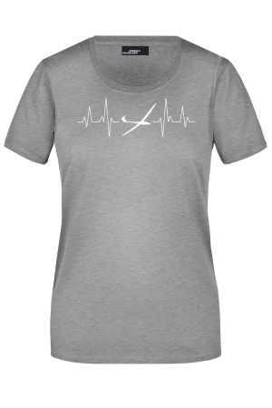 T-Shirt heartbeat ladies