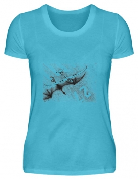 T-Shirt Drache / Segelflieger Damen