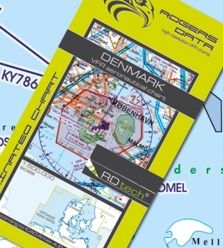 Rogersdata VFR Karte Dnemark  500k 2024