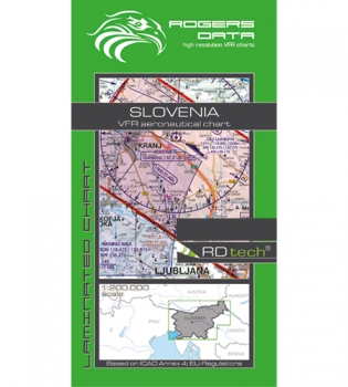 Rogersdata VFR Karte Slowenien 200k 2022