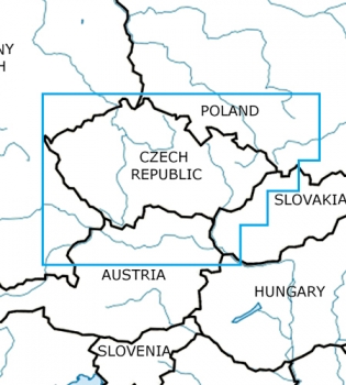 Rogersdata VFR Karte Tschechien 500k 2024