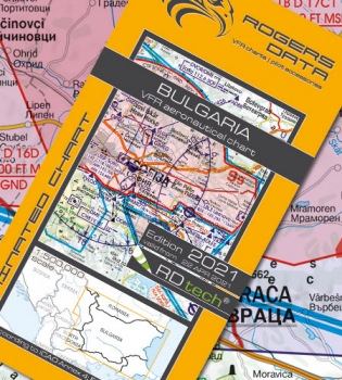 Rogersdata VFR Karte Bulgaria  500k 2022