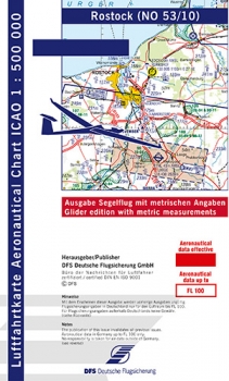 ICAO-Segelflugkarte Rostock 2022 paper version