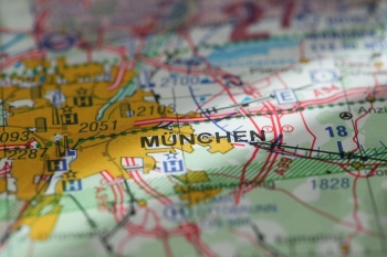 ICAO-Motorflugkarte München 2024 Folie