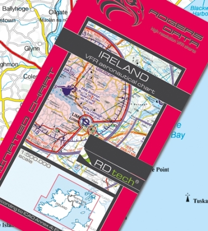 Rogersdata VFR Karte Irland 500k 2025