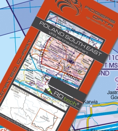 Rogersdata VFR Karte Polen Süd Ost 500k 2025