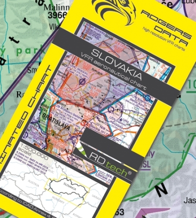 Rogersdata VFR Karte Slowakei 500k 2025