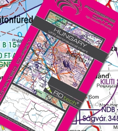 Rogersdata VFR Karte Ungarn 500k 2025