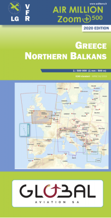 Airmillion Griechenland Nord 1:500.000 2025