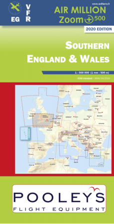 Airmillion Zoom Süd England und Wales 1:500.000 2025