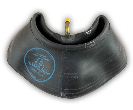 Luftfahrtschlauch 5.00-5, Wvtl. 90° TR87 28mm lang (kurzes Ventil) Luftfahrtschlauch 5.00-5, Wvtl. 90° TR87 28mm lang (kurzes Ventil)