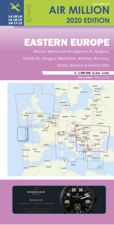 Airmillion Osteuropa 1:1.000.000 2026