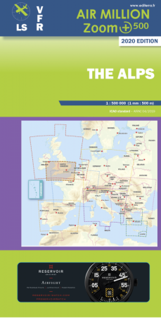 Airmillion Alpen 1:500.000 2026
