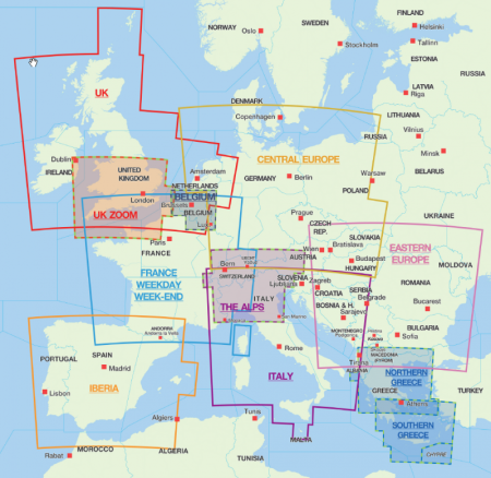 Airmillion Zentral Europa (Deutschland) 1:1.000.000 2026