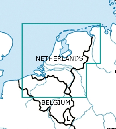 Rogersdata VFR Karte Niederlande 500k 2026