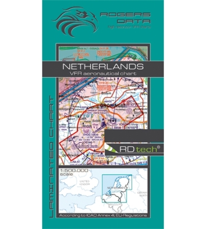 Rogersdata VFR Karte Niederlande 500k 2026
