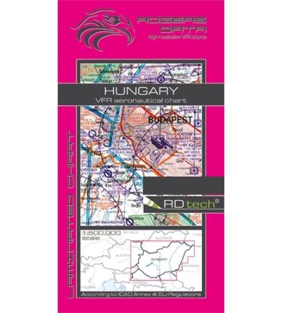 Rogersdata VFR Karte Ungarn 500k 2026