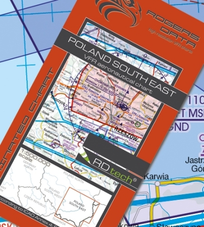 Rogersdata VFR Karte Polen Süd Ost 500k 2026