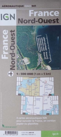 ICAO-Karte Frankreich Nord-West 2026 ICAO-Karte Frankreich Nord-West 2026