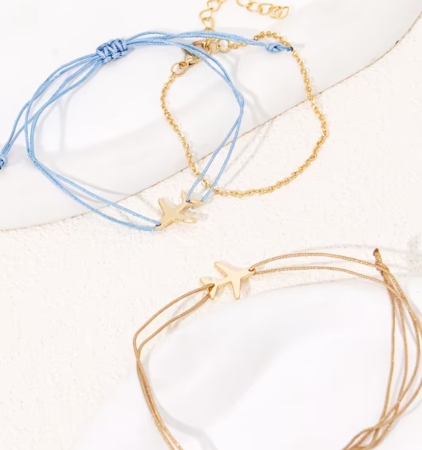 Flieger Armbänder 3er Set