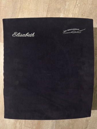 IMPACTFOAM-Kissenbezug BlueJeans 50mm Personalisiert