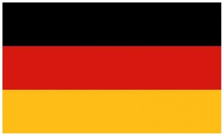 Deutschlandflagge GOLD