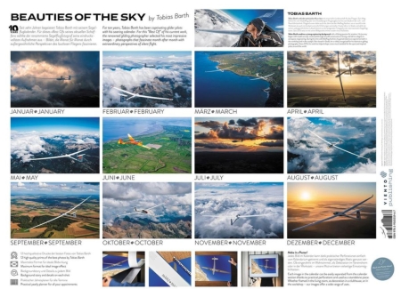 Fotokalender Beauties of the sky 2027 von Tobi Barth, DIN A2+