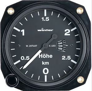 Altimeter 4 HM 3, 80 mm