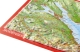 Bodensee Relief-Postkarte