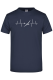 T-Shirt Herzschlag Herren