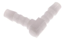 Elbow hose connector 4mm, POM