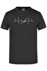 T-Shirt heartbeat men