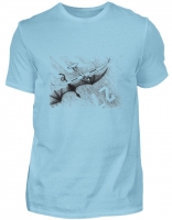 T-Shirt Drache / Segelflieger Herren