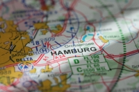 ICAO-Karte Hamburg 2024 mit Nachttiefflugstrecken