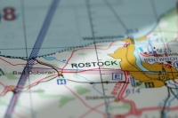 ICAO-Karte Rostock 2024 mit Nachttiefflugstrecken