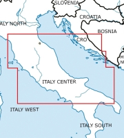 Rogersdata VFR Karte Italy Center  500k 2022