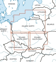 Rogersdata VFR Karte Polen Nord 500k 2024