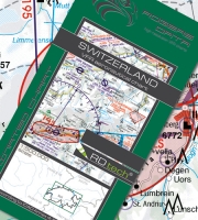 Rogersdata VFR Karte Switzerland 500k 2022