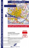 ICAO-Segelflugkarte Hamburg 2022 coated version
