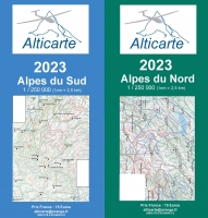 Set Segelflugkarten Südfrankreich und franz. Nordalpen 2023