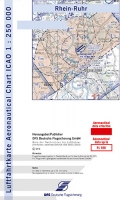 ICAO-Motorflugkarte Rhein-Ruhr 2023 Folie