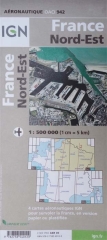 ICAO-Karte Frankreich Nord-Ost 2026
