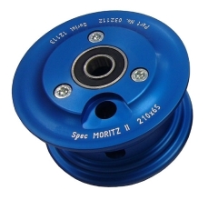 Moritz II BLAU, teilbares Spornrad Achse 20mm